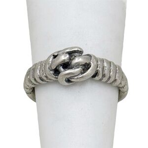 MMA Metropolitan Museum of Art sterling silver knot ring - GM120